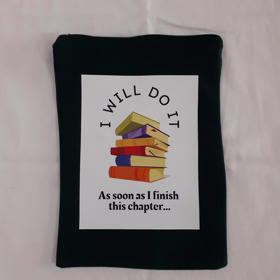 Book Sleeve Pouch Dark Green