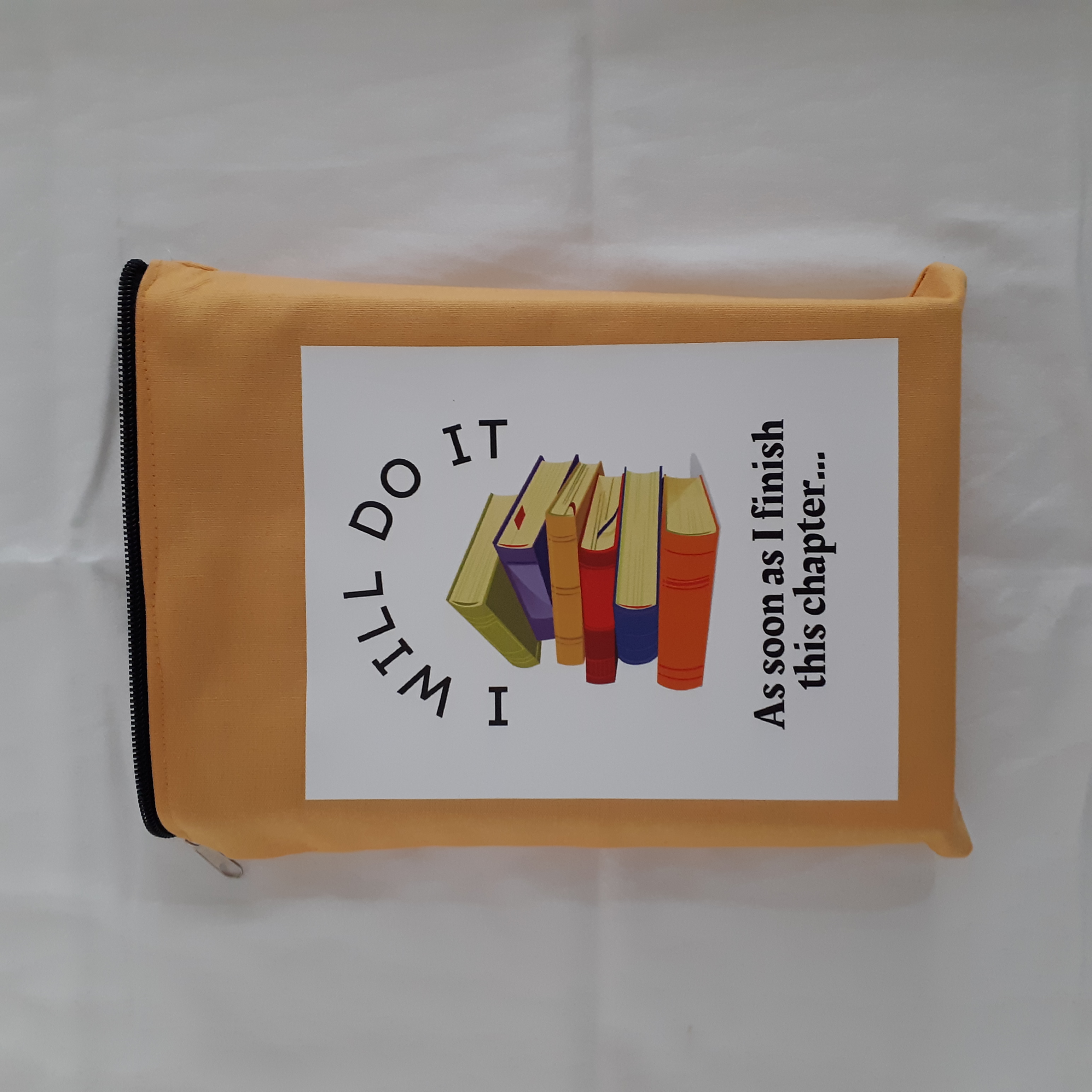 Book Sleeve Pouch Yellow